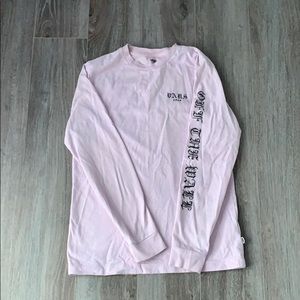 A vans long sleeve shirt.